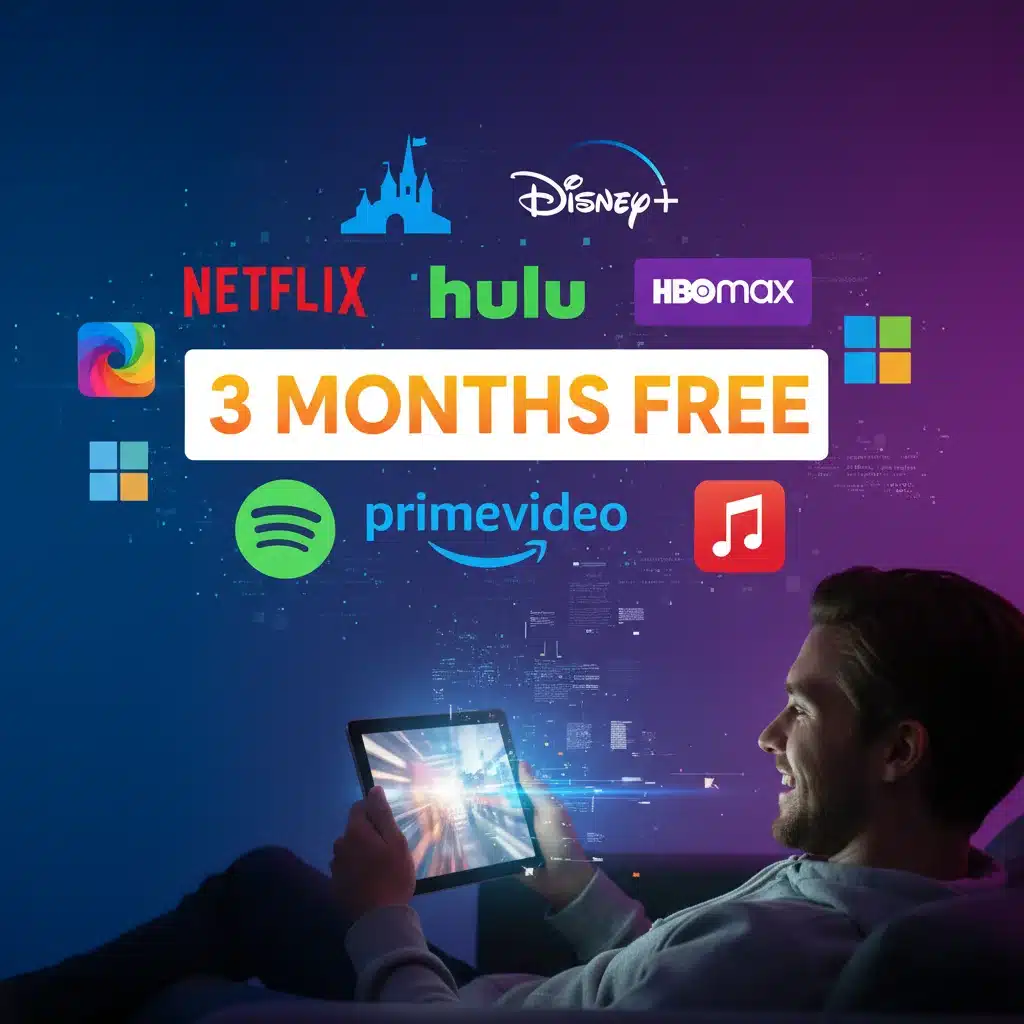 Subscription Hacks: Get 3 Months Free on Streaming and Software Services with These Current Promotions